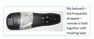 remote presentation device   clicker  remote mouse  logitech