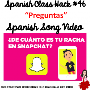 Questions Word Spanish Vdieo Song Preguntas