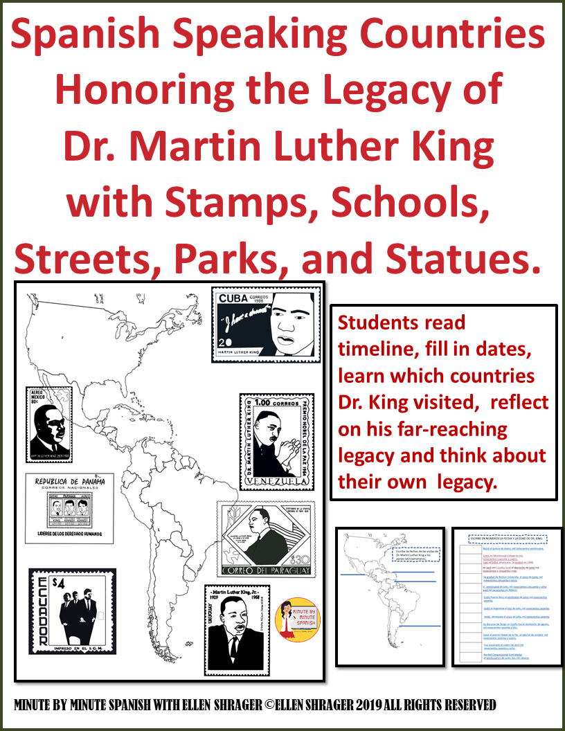 Dr. King's connection to Spanish Class