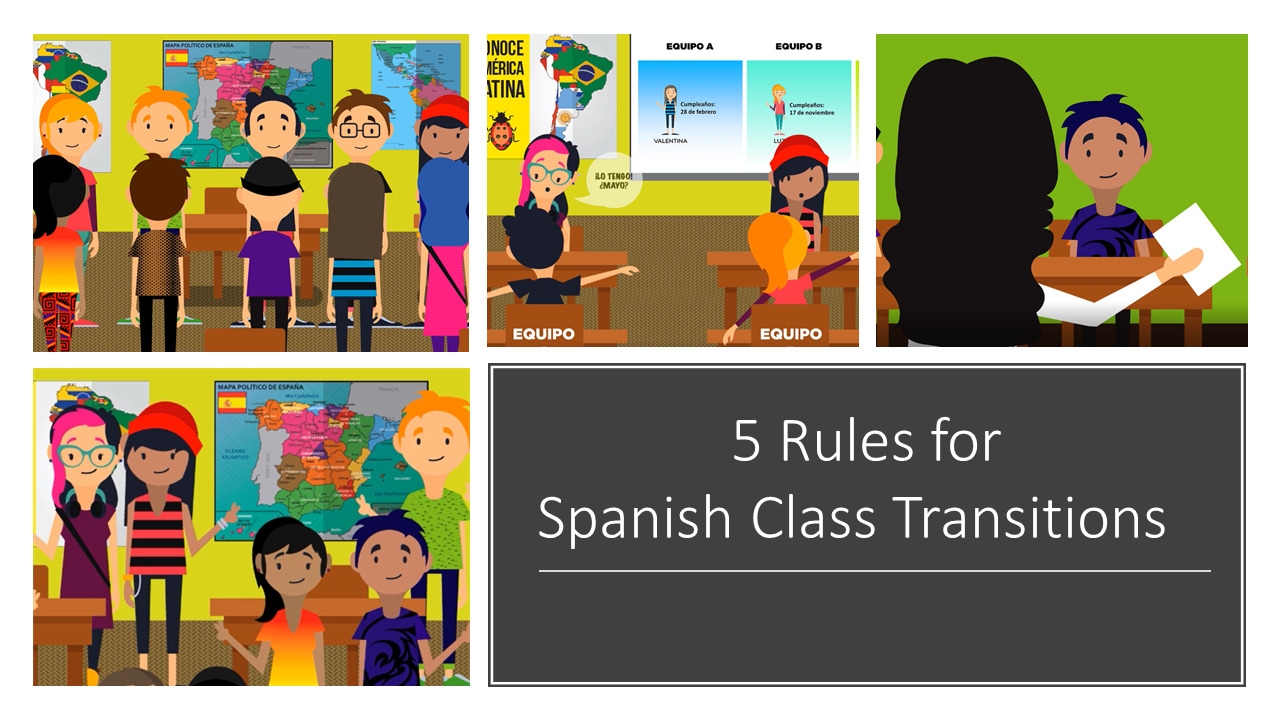 Use these 5 rules for any world language class.