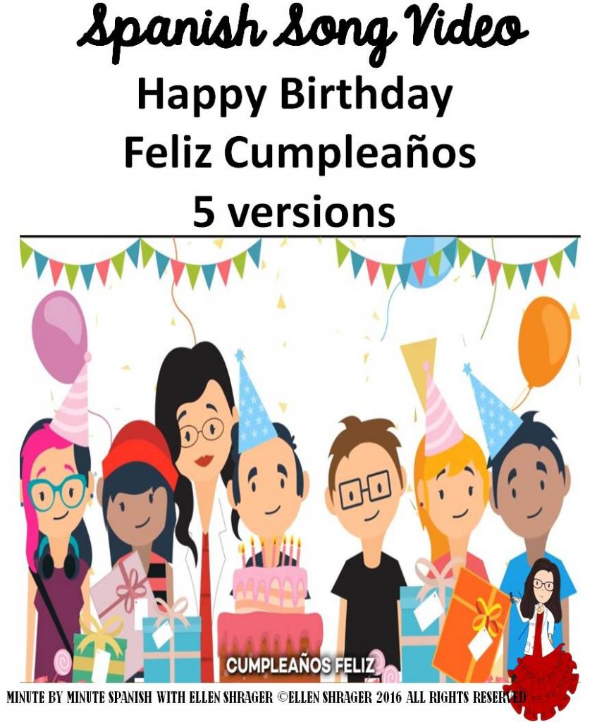 Spanish Birthday Song 5 Different Versions Cumpleaños Feliz, Feliz