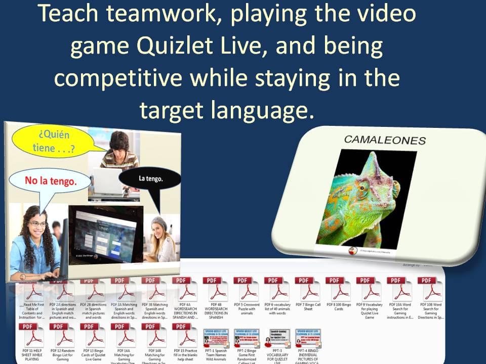 Students need direct instruction for logging in, forming teams, playing as a good team member, winning and losing.